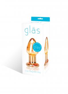 Glas - Over Easy Glass Butt Plug- Análny Kolík