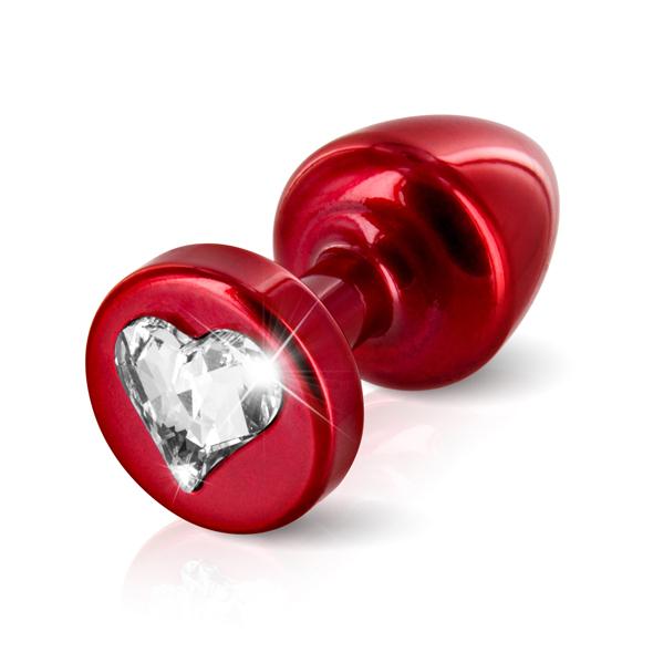 Diogol - Anni R Butt Plug Heart Red 25 Mm