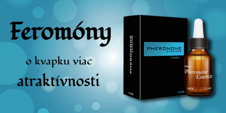 Feromóny pre mužovŠpeciálne parfumy určené k zvýšeniu sexuálnej príťažlivosti, sebavedomia a mužnosti. Feromóny sú látky vytvárane v tele a uvoľňujúce sa cez kožu. Nemajú vôňu, sú vnímané len podprahovo. Zvýšená produkcia feromónov pôsobí na opačné pohlavie atraktívne, aj keď si neuvedomujú, že je to spôsobené vylučovaním práve tejto látky. Parfumy obsahujúce feromóny Vám davajú výhodu príťažlivosti a vlastného pocitu sebavedomia a mužnosti.
