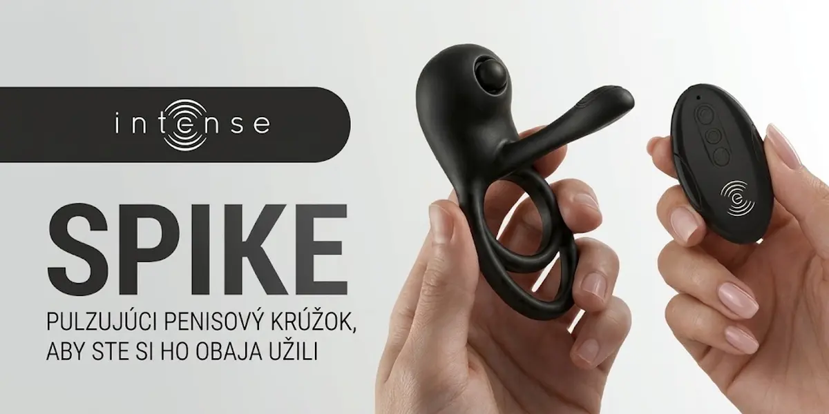 Intense - spike remote control vibrating penis ring