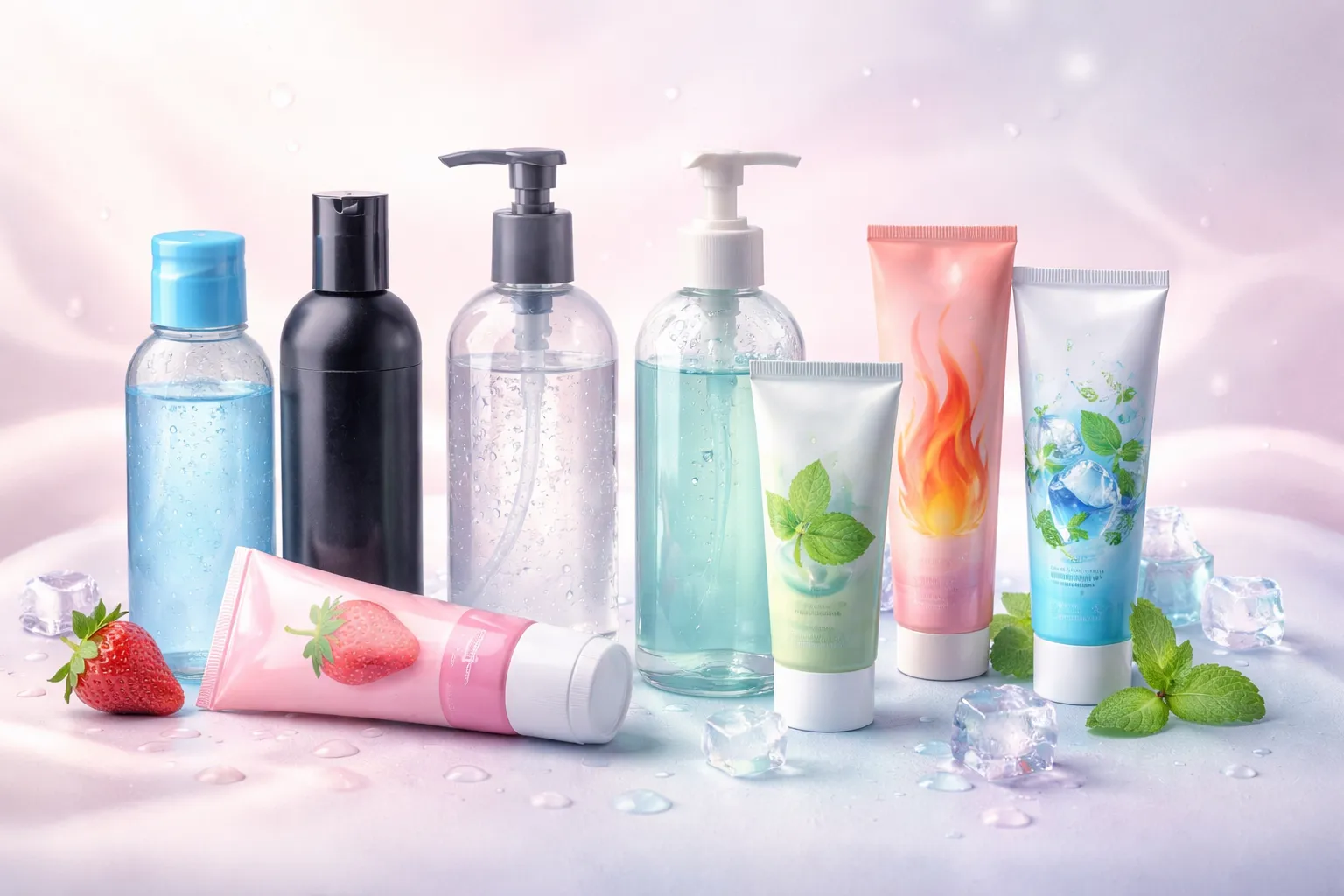 Druhy lubrikantov banner